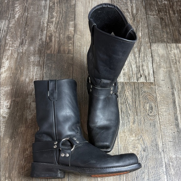 Motorcycle Sierra Harness Leather Boots B Oil/ Chemical Resistant Work Western